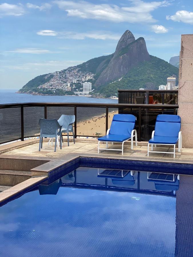 Flat Vieira Souto Vista Mar Rio de Janeiro Exterior foto