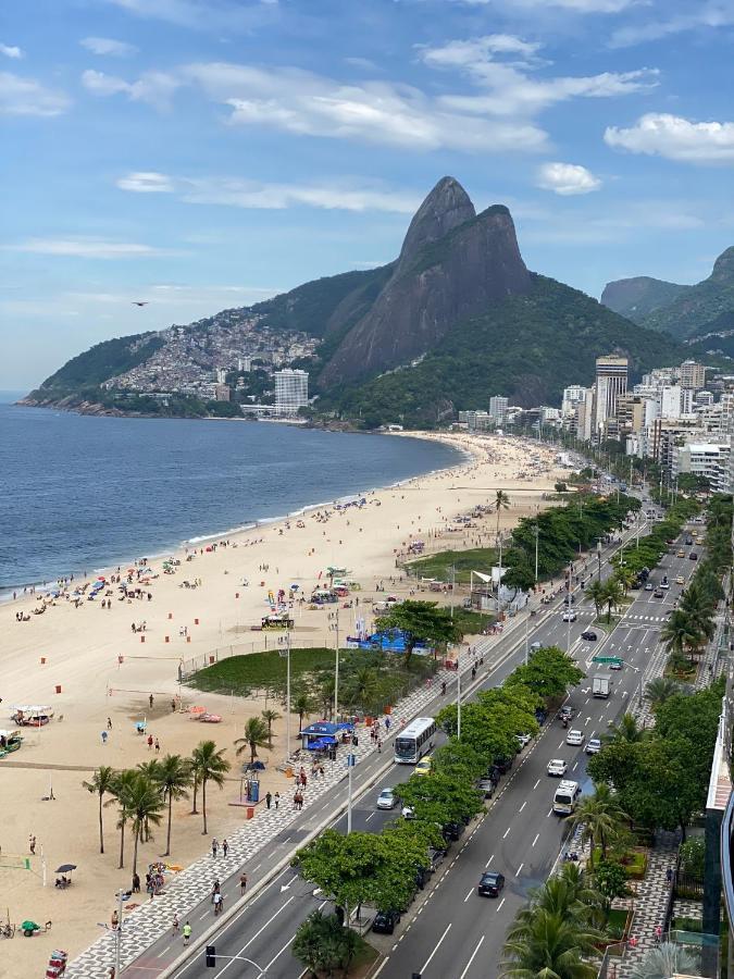 Flat Vieira Souto Vista Mar Rio de Janeiro Exterior foto